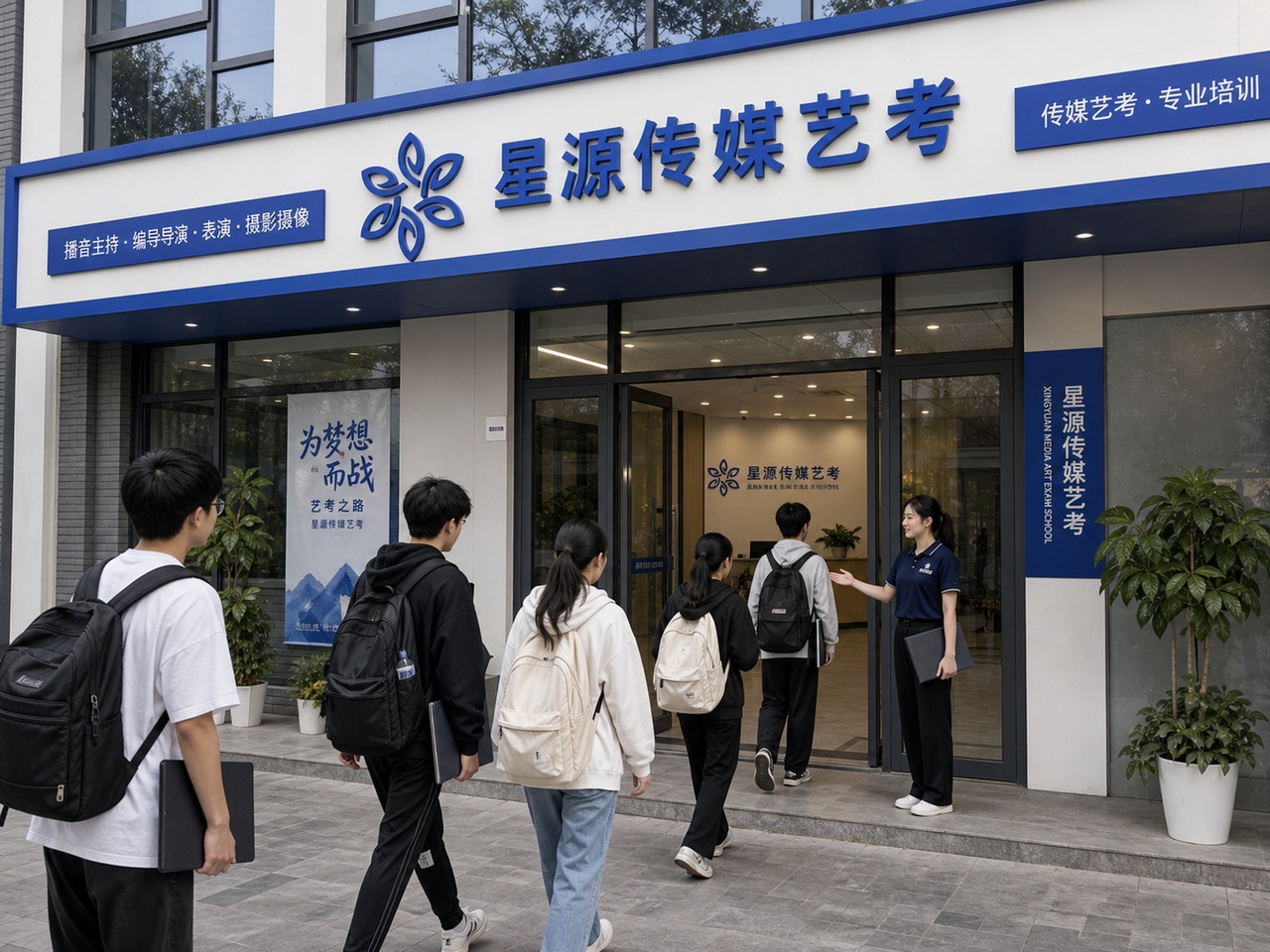 星源传媒艺考校区入口